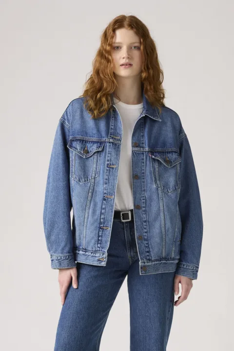 Levi's Trucker Jacket - Femme - Bleu / Medium Indigo Worn In - XS