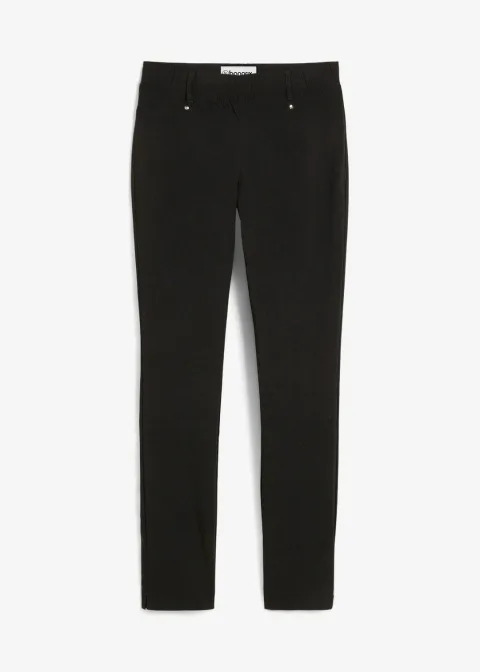 Pantalon extensible à taille élastiquée