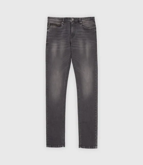 IZAC - Pantalon denim GRIS-MOYEN