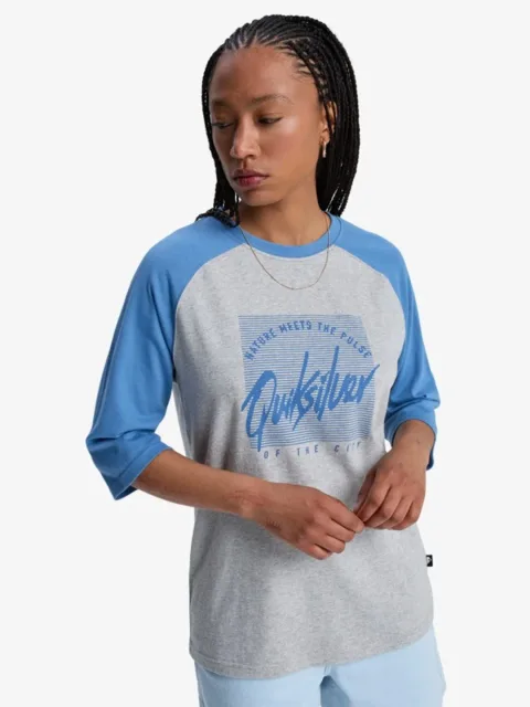 Bridge End - T-Shirt raglan pour Femme Gris