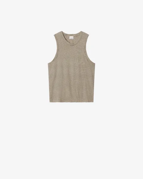 Tee Shirt Dervins - Homme - Noir-beige - Taille XL