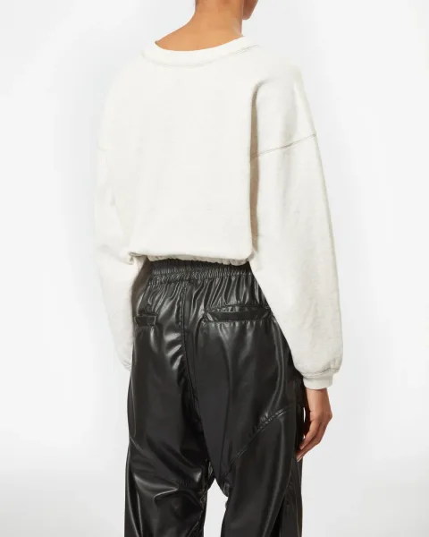 Sweatshirt Margo - Femme - Écru - Taille 40 - Marant Étoile