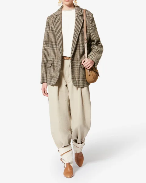 Veste Charlyne - Femme - Beige - Taille 42 - Marant Étoile