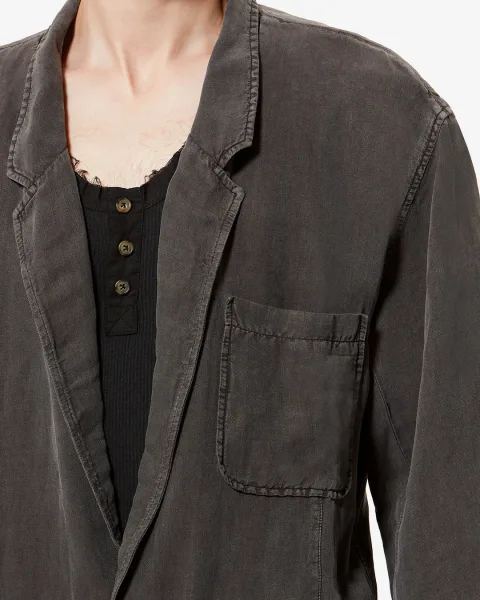 Veste Stan - Homme - Noir Délavé - Taille52