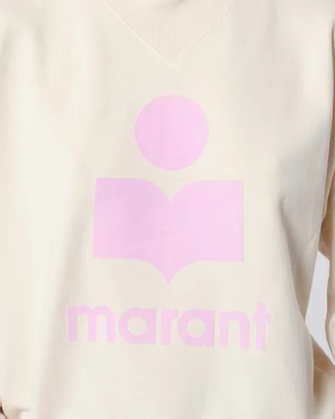 Sweat Shirt Moby - Femme - Bubblegum-bordeaux - Taille 42 - Marant Étoile