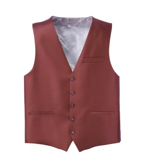 IZAC - Gilet ville bordeaux ''Lbello''