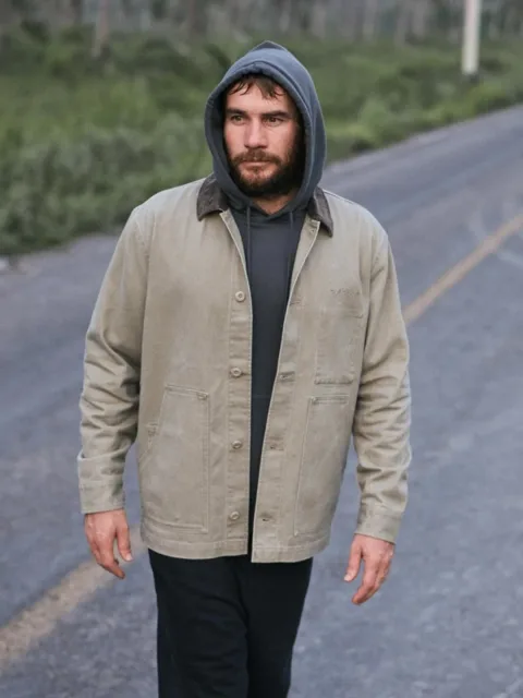 Surf Chores Coat - Veste workwear pour Homme Beige