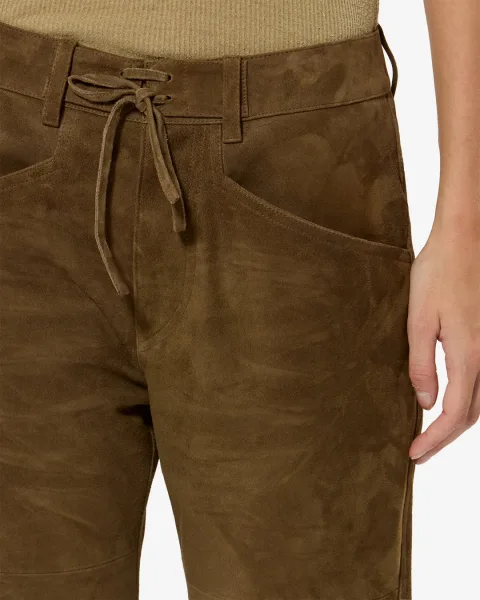 Pantalon Camilany - Femme - Kaki - Taille 40
