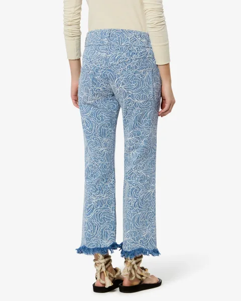 Pantalon Ombeline - Femme - Bleu - Taille 40