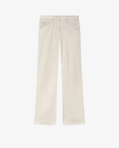 Pantalon Kelly - Femme - Écru - Taille 42 - Marant Étoile