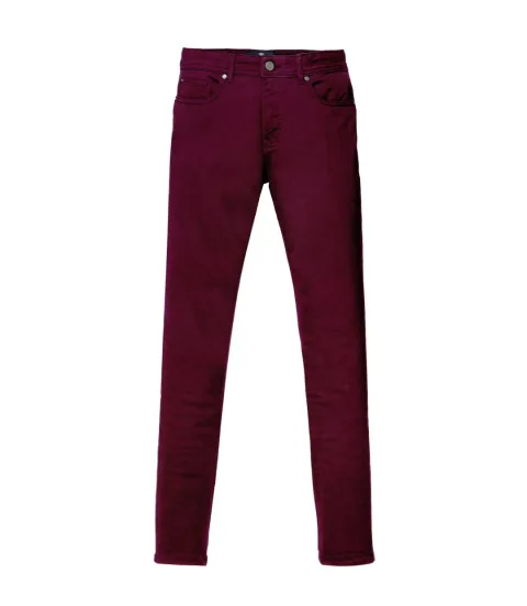 IZAC - Jean Hydroless stretch bordeaux ''Rio''