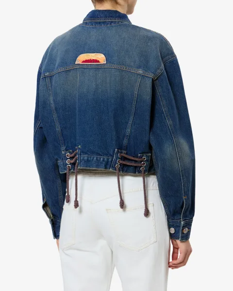 Veste Demia - Femme - Bleu - Taille40