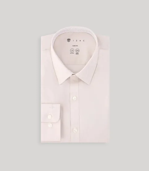 IZAC - Chemise ville avec coudières beige