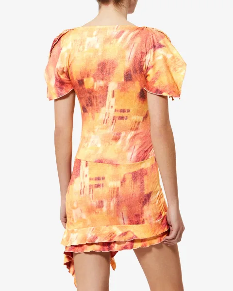 Robe Janick - Femme - Orange - Taille 40
