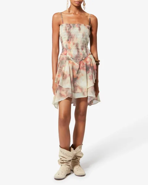 Robe Anka - Femme - Beige - Taille 44 - Marant Étoile