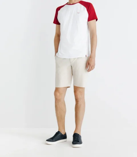 IZAC - T-shirt manches courtes rouge