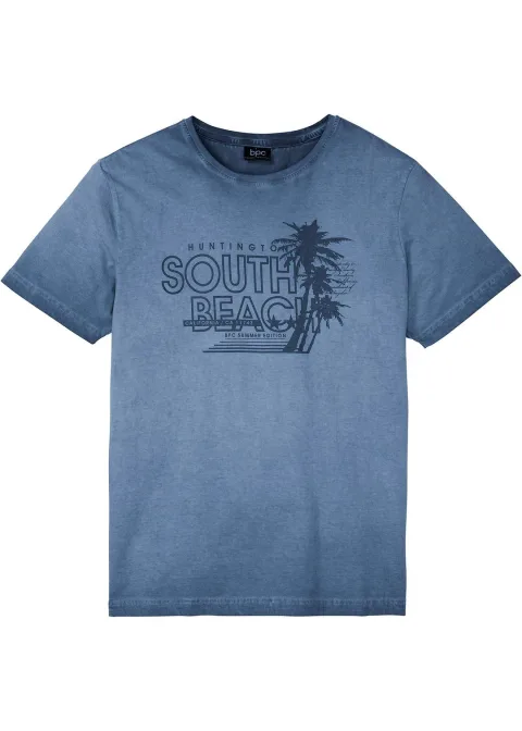 T-shirt aspect délavé 100% coton