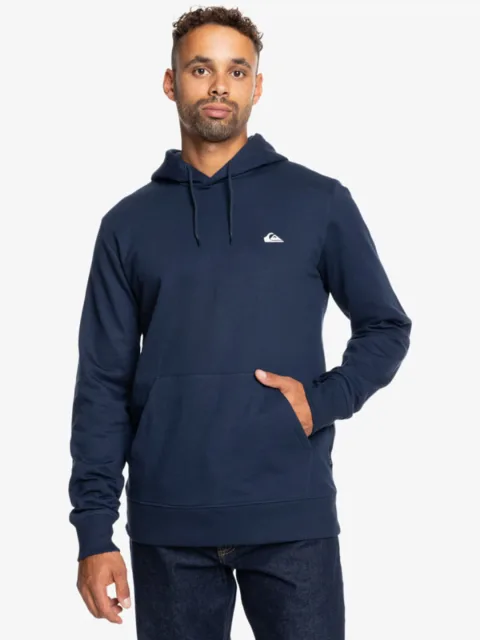 Basic - Sweat à capuche pour Homme Bleu
