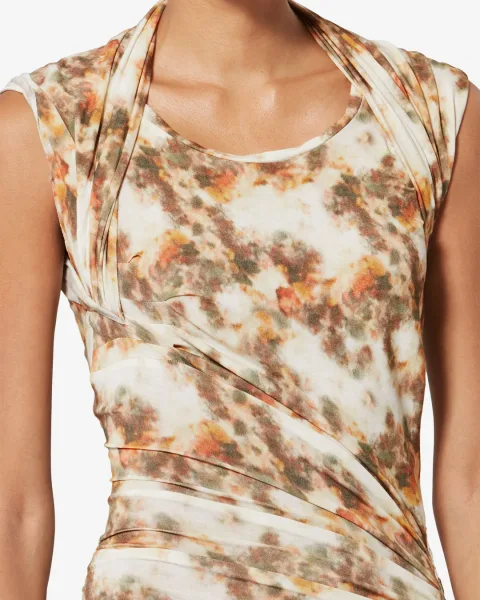 Robe Iria - Femme - Beige - Taille 42 - Marant Étoile