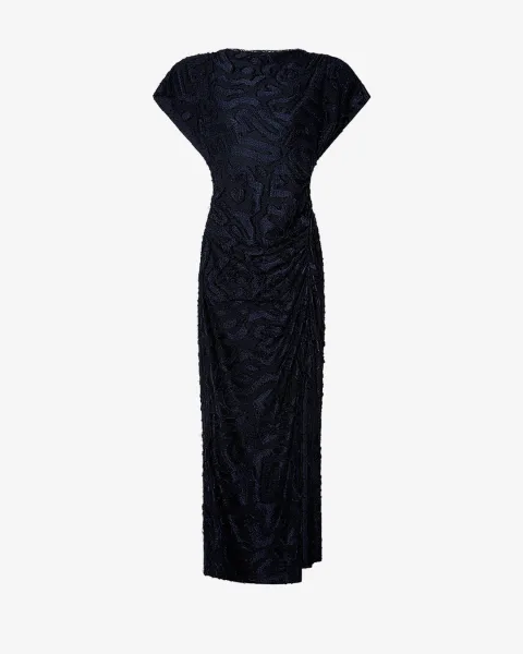 Robe Ladan - Femme - Bleu Nuit - Taille 42