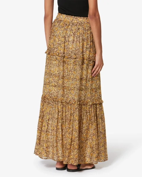 Jupe Volomia - Femme - Kaki - Taille 42 - Marant Étoile