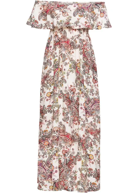Robe à col Carmen