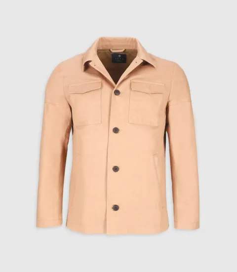 IZAC - Blouson 2 poches camel REC