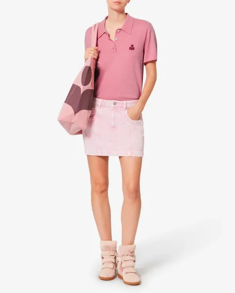 Polo Althea - Femme - Bubblegum-granita - Taille 42 - Marant Étoile