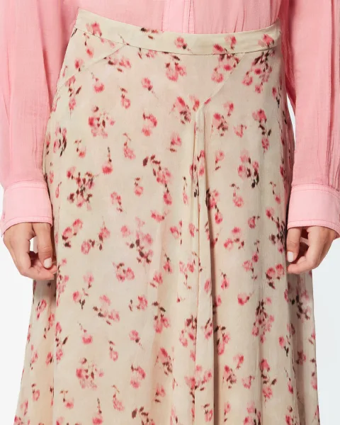 Jupe Lycia - Femme - Beige - Taille 42 - Marant Étoile