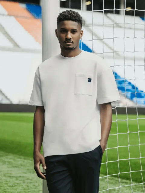 IZAC - T-shirt col rond blanc