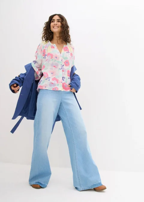 Chemisier en gaze de coton