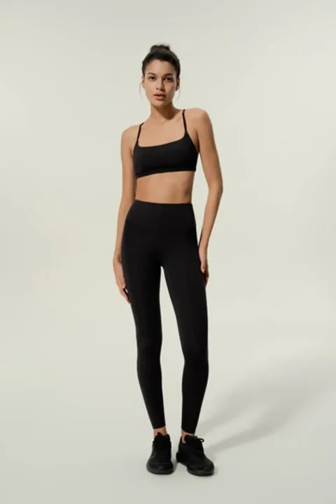Legging Taille Haute Silk Contour | Vêtements Sport Respirants de Soutien