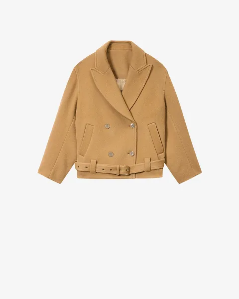 Manteau Warna - Femme - Camel - Taille 40