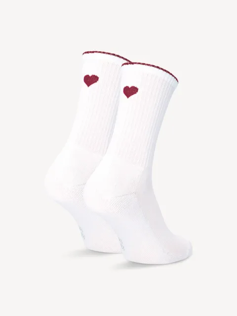 Chaussettes, lot de 1 blanc - 35-38