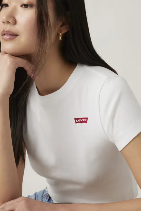 Levi's T Shirt Sportif Essential - Femme - Blanc / White + - XS