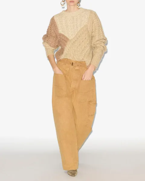 Pantalon Mathilda - Femme - Bronze - Taille 40 - Marant Étoile