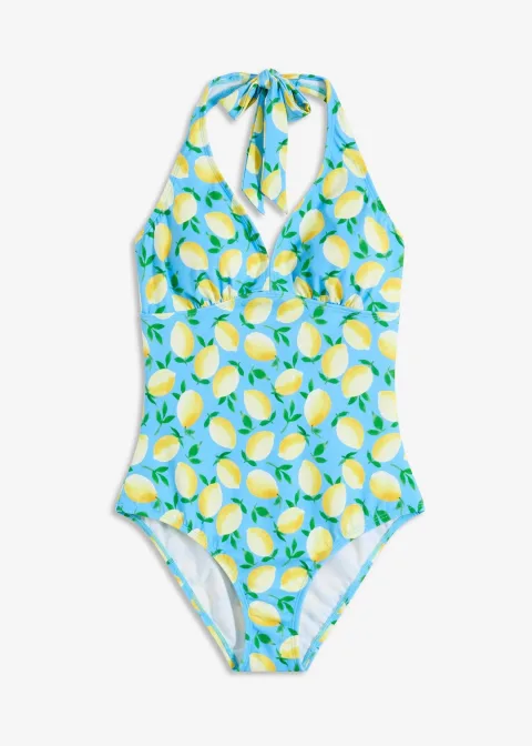 Maillot 1 pièce dos nu sculptant, maintien léger