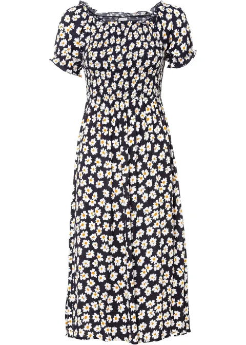 Robe midi 100% viscose
