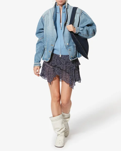 Jupe Lolita - Femme - Nuit - Taille 40 - Marant Étoile