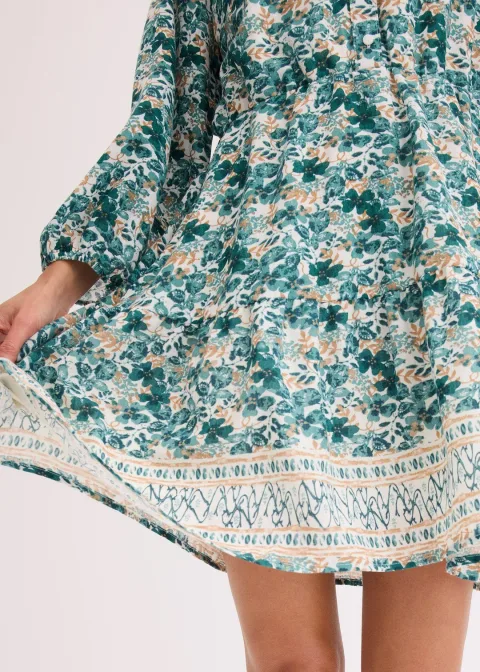 Robe effet lin