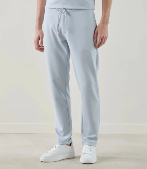 IZAC - Pantalon casual en maille ciel