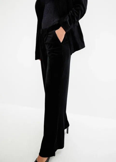 Pantalon en velours doux