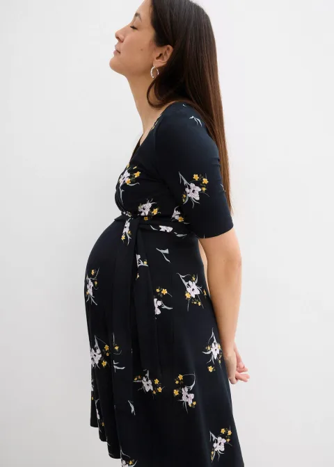 Robe de grossesse et d’allaitement en viscose douce