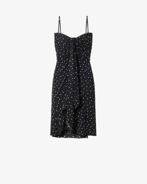 Robe Gemma - Femme - Noir Et Écru - Taille40