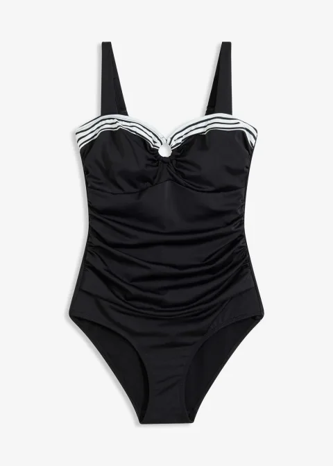 Maillot 1 pièce sculptant, maintien léger