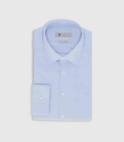 IZAC - Chemise easy iron bleu ciel PRINCE