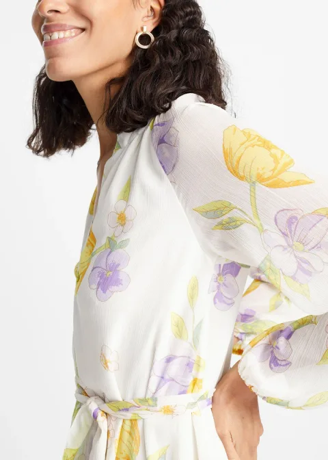 Robe à manches raglan