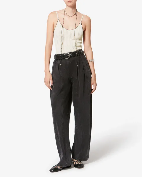 Débardeur En Maille India - Femme - Écru - Taille 44