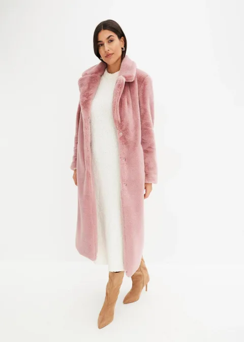 Manteau en fausse fourrure