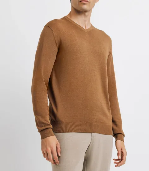 IZAC - Pull col V camel